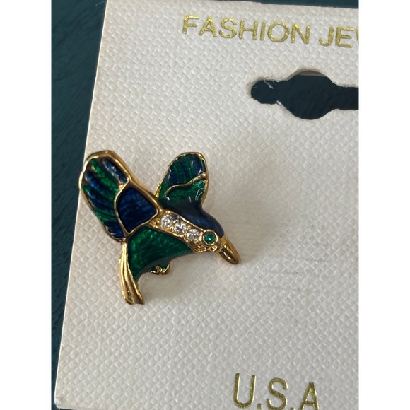 Hummingbird Stud Earrings - Picture 4 of 5